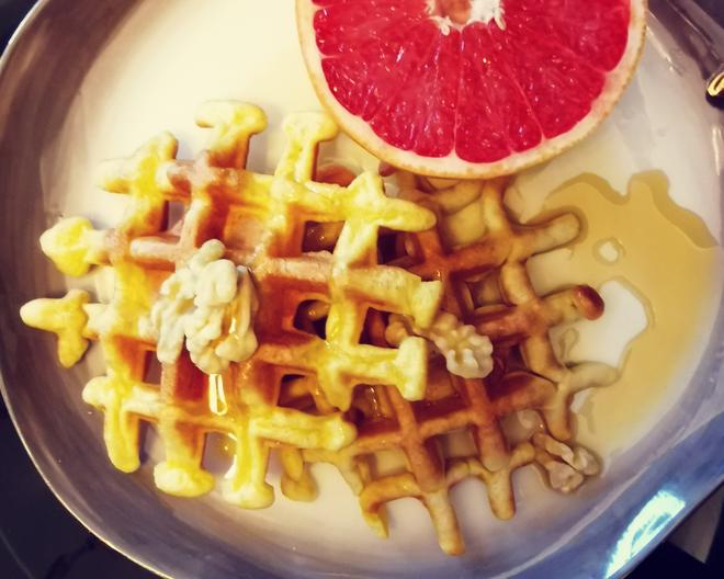 华夫饼_早餐机低糖蛋仔口感的做法