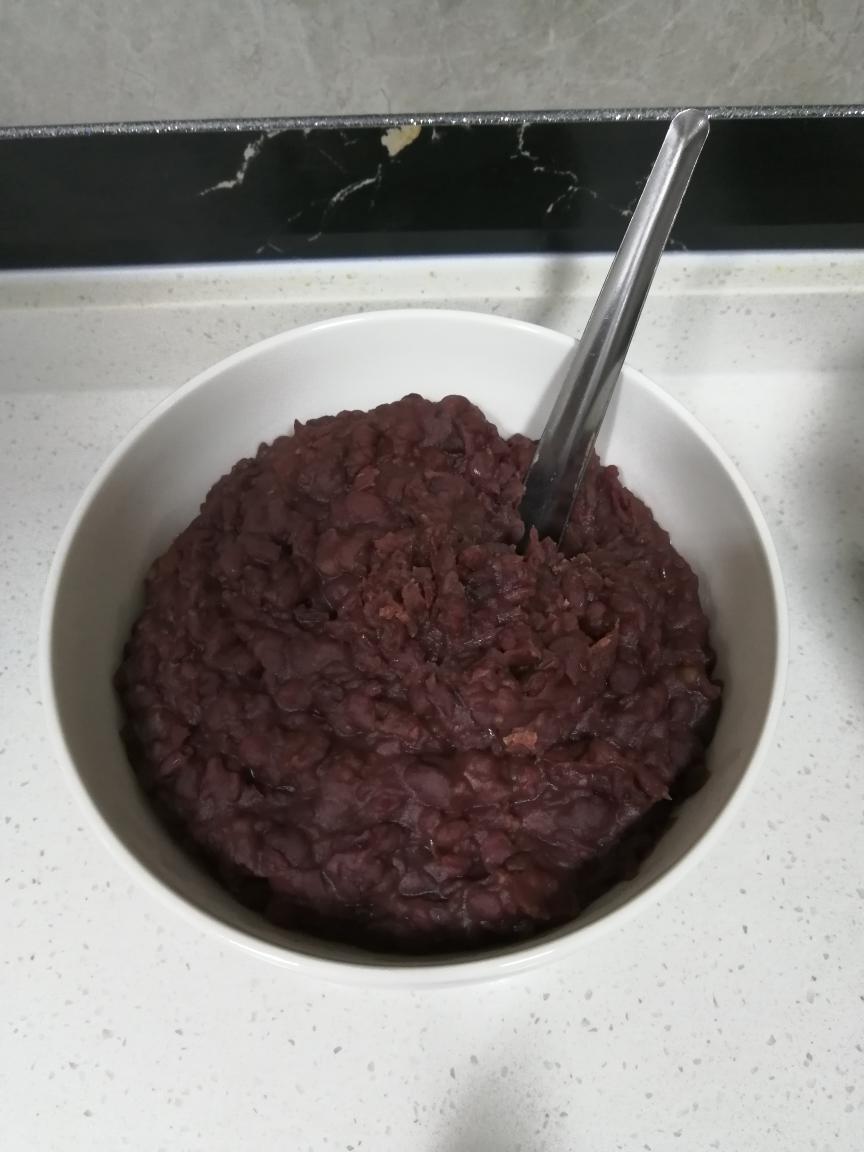 自制红小豆馅的做法