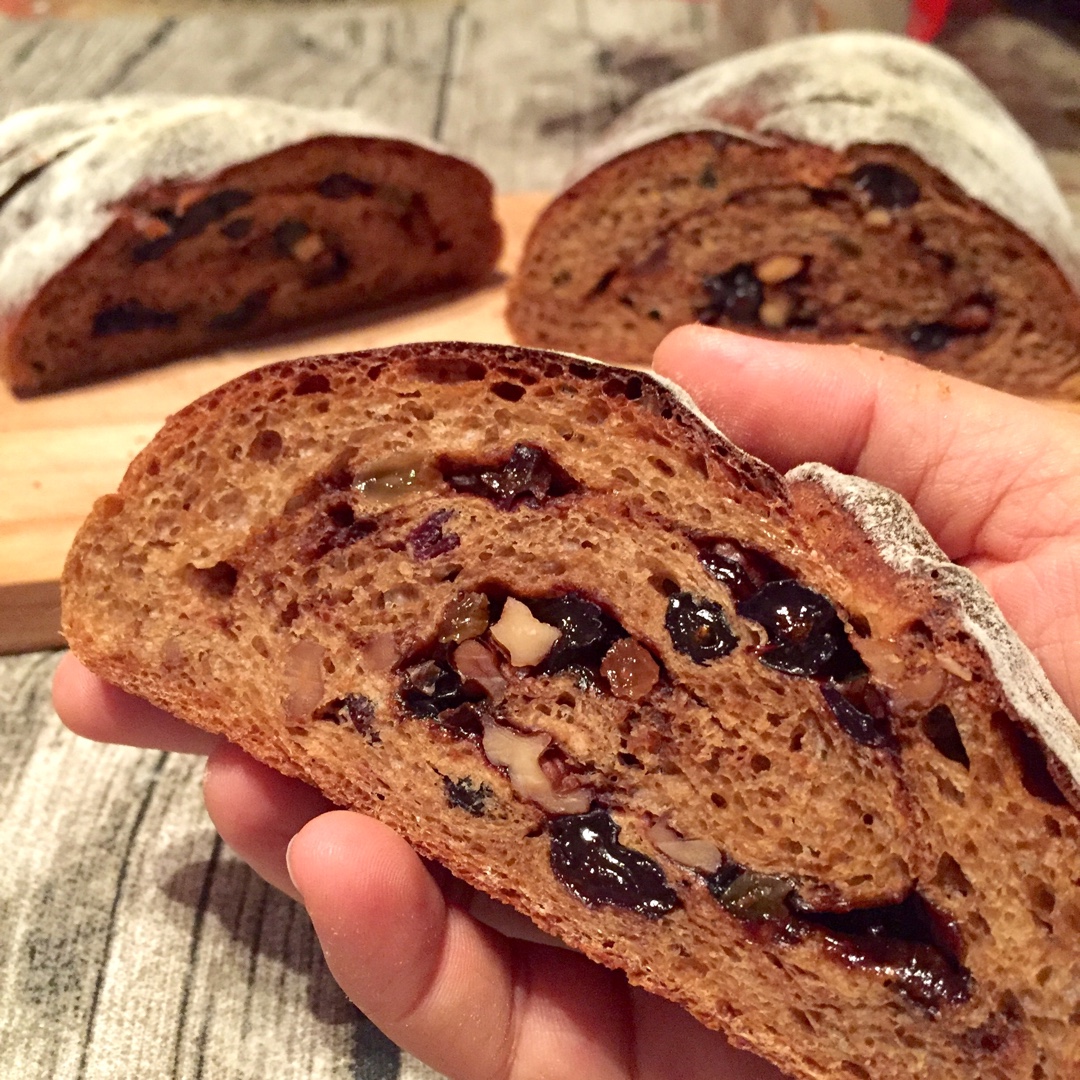 花开满树_grdp做的红糖美味面包