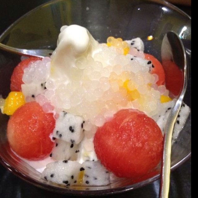 西瓜芒果冰沙