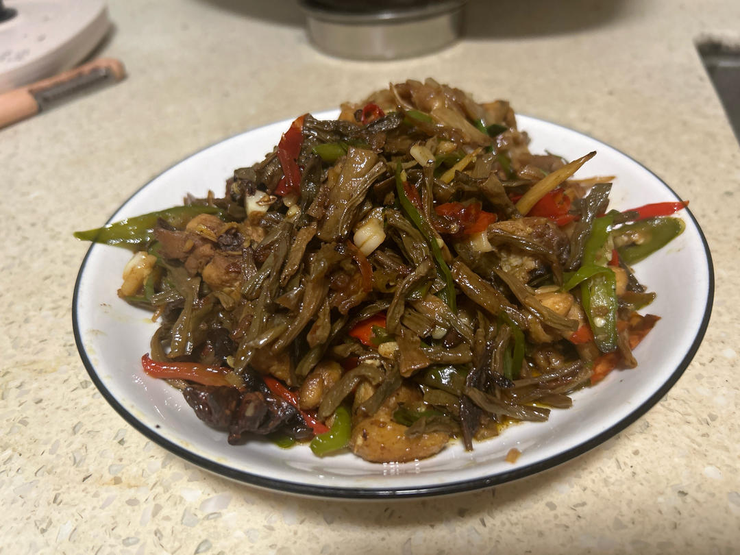 辣椒炒鸡（临沂家常）