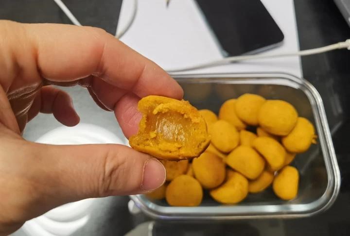 烤箱版地瓜丸子