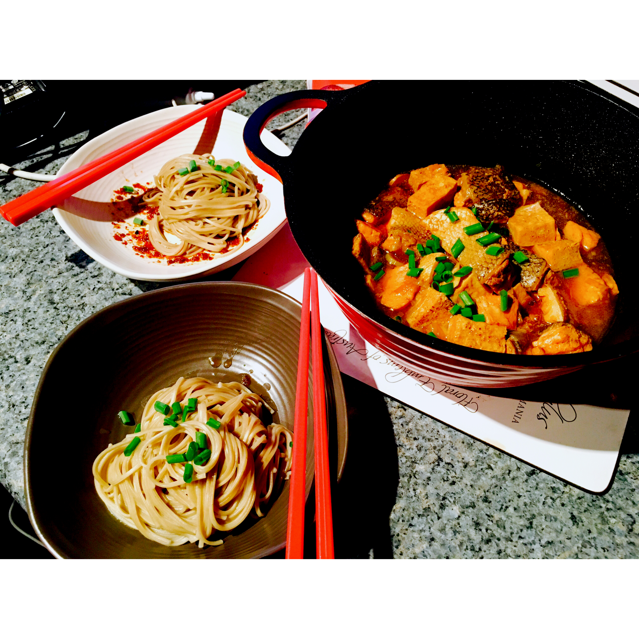 三文鱼炖豆腐