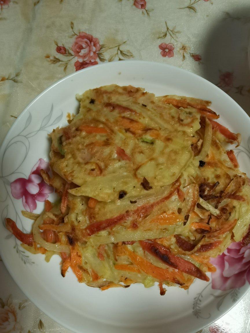 营养快手早餐饼