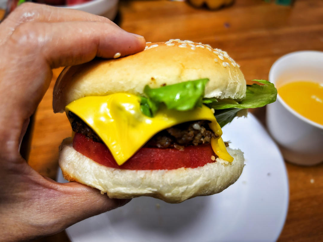 超详细汉堡牛肉饼｜附自制汉堡搭配#Healthymeals#减脂必撸16