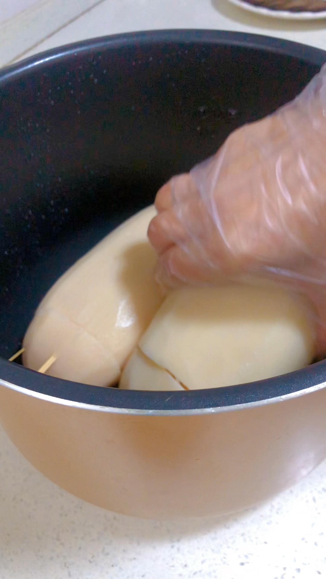 纯奶手撕吐司的做法 步骤1