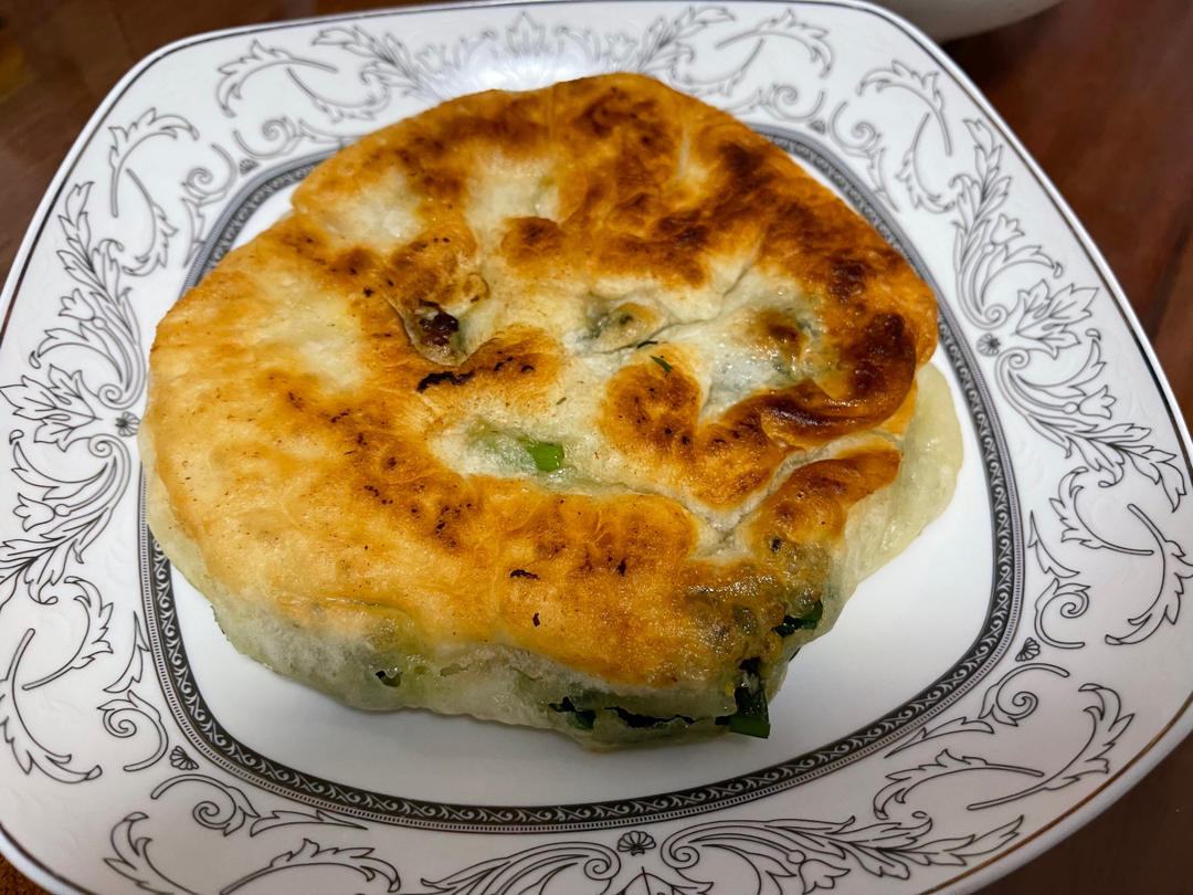 不用揉面的发面韭菜饼