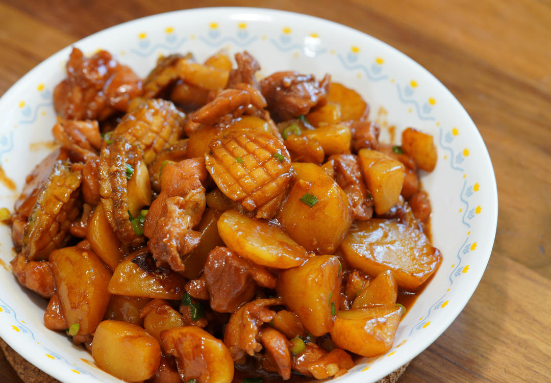 小鲍鱼炖土豆
