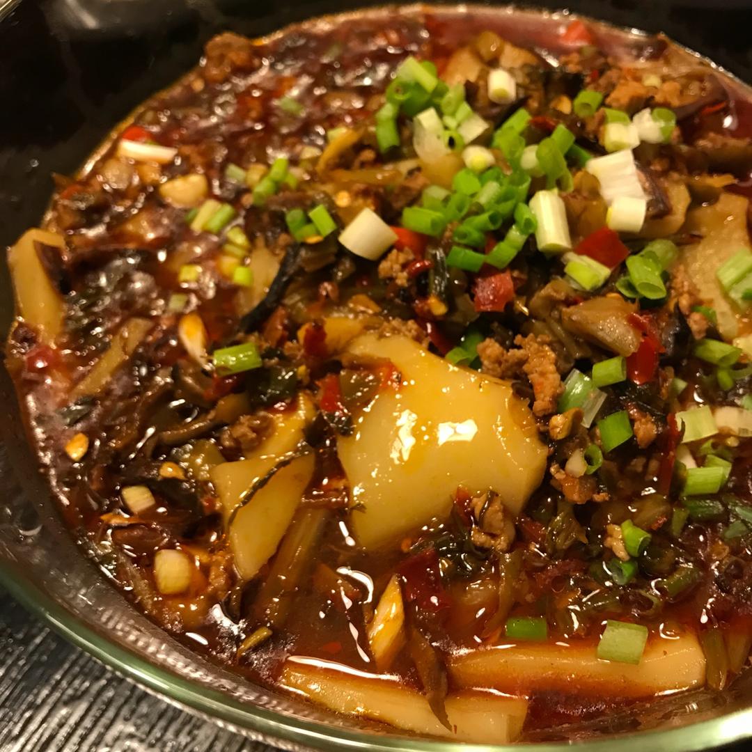 红烧米豆腐
