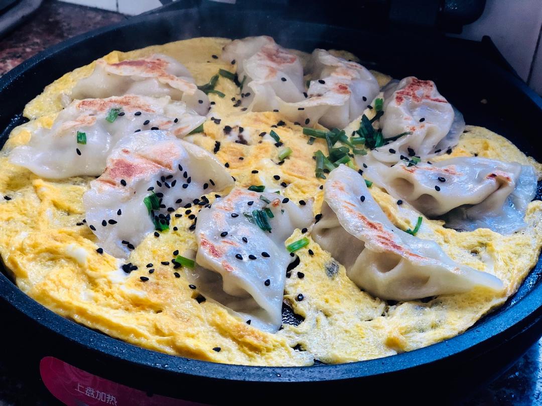 懒人快手抱蛋煎饺