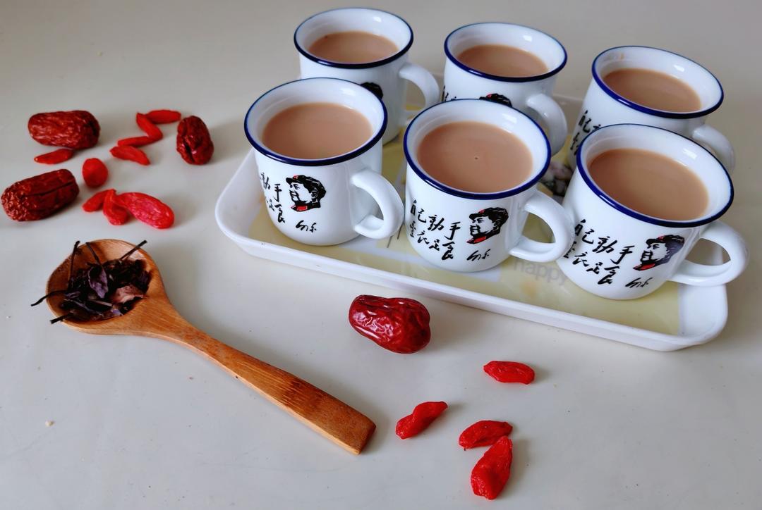 【姜枣热奶茶】冬天的第一杯奶茶！暖胃又暖身