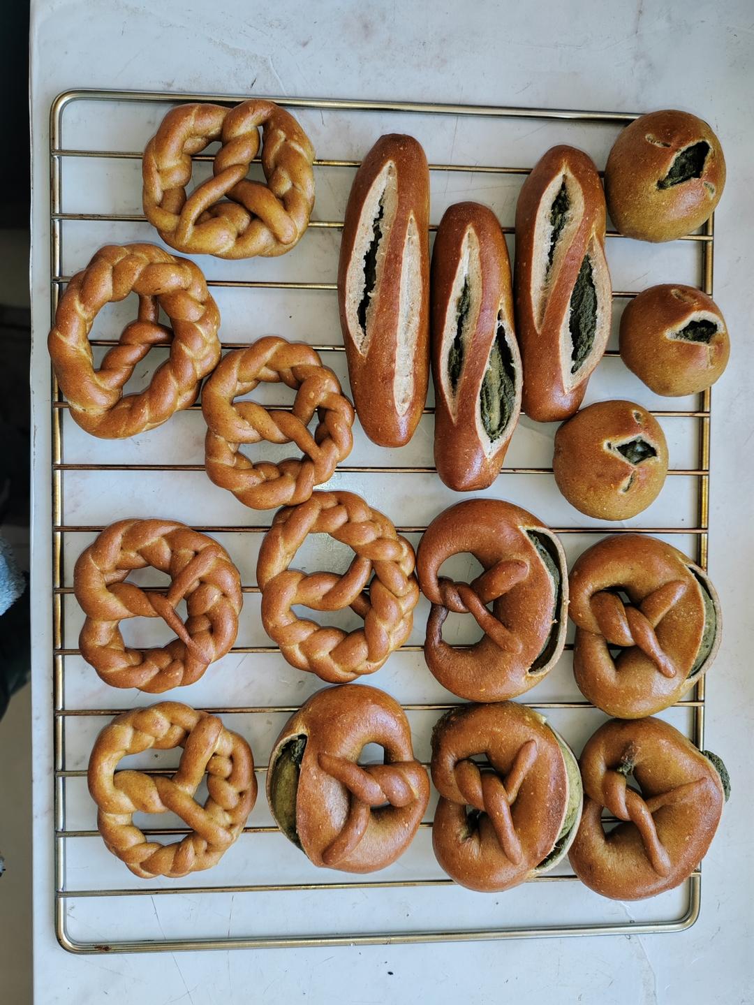 🔥纯干货❗️七款碱水包整形手法🥨