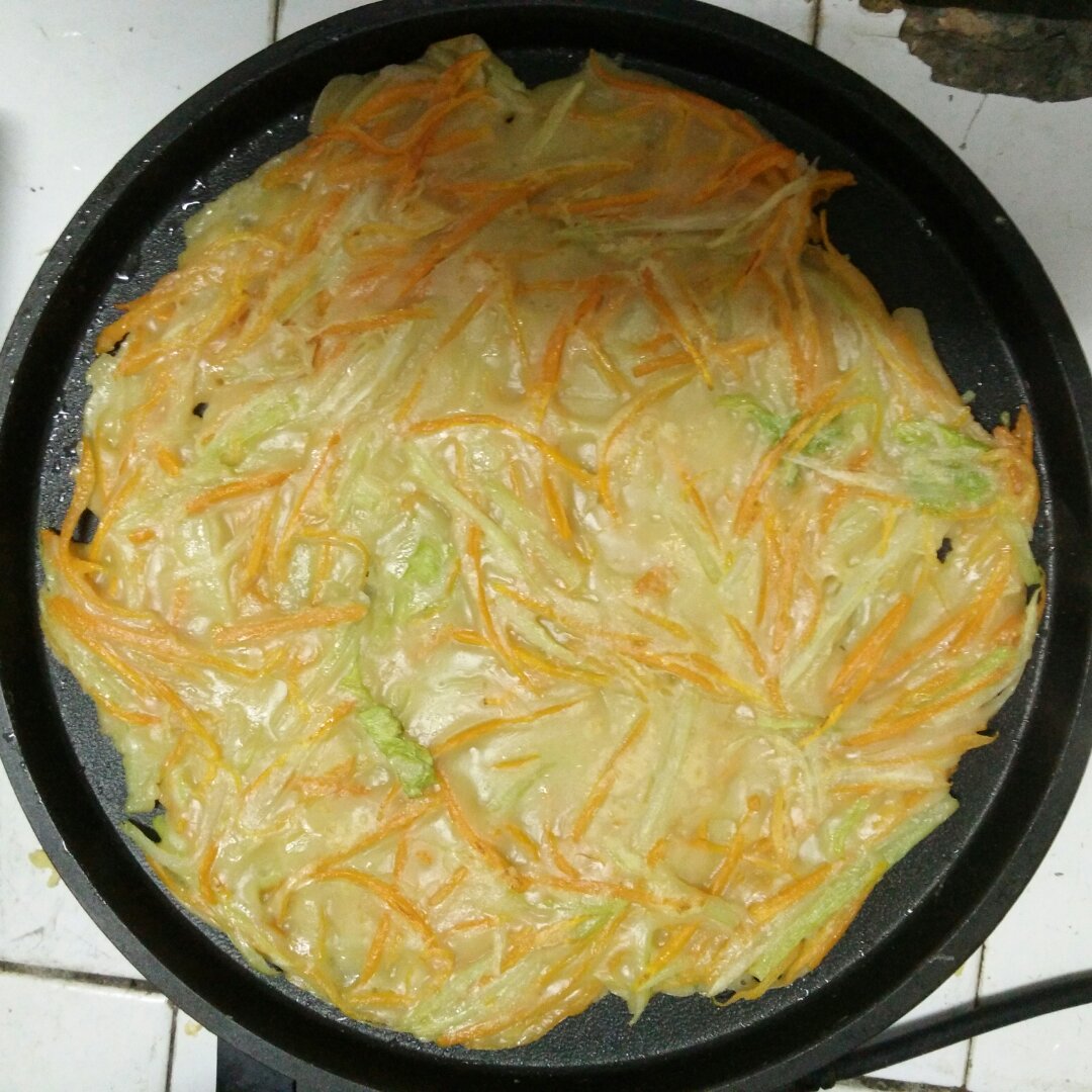 蔬菜鸡蛋饼