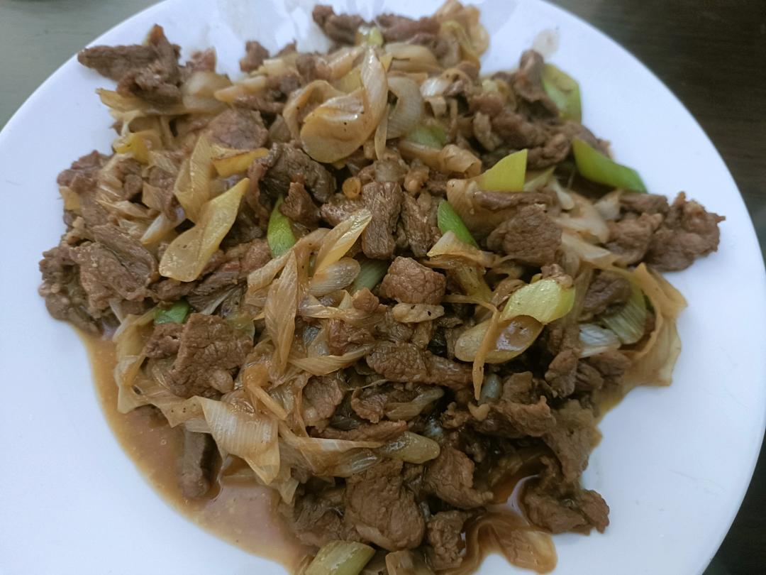 【嗷呜】老北京葱爆羊肉