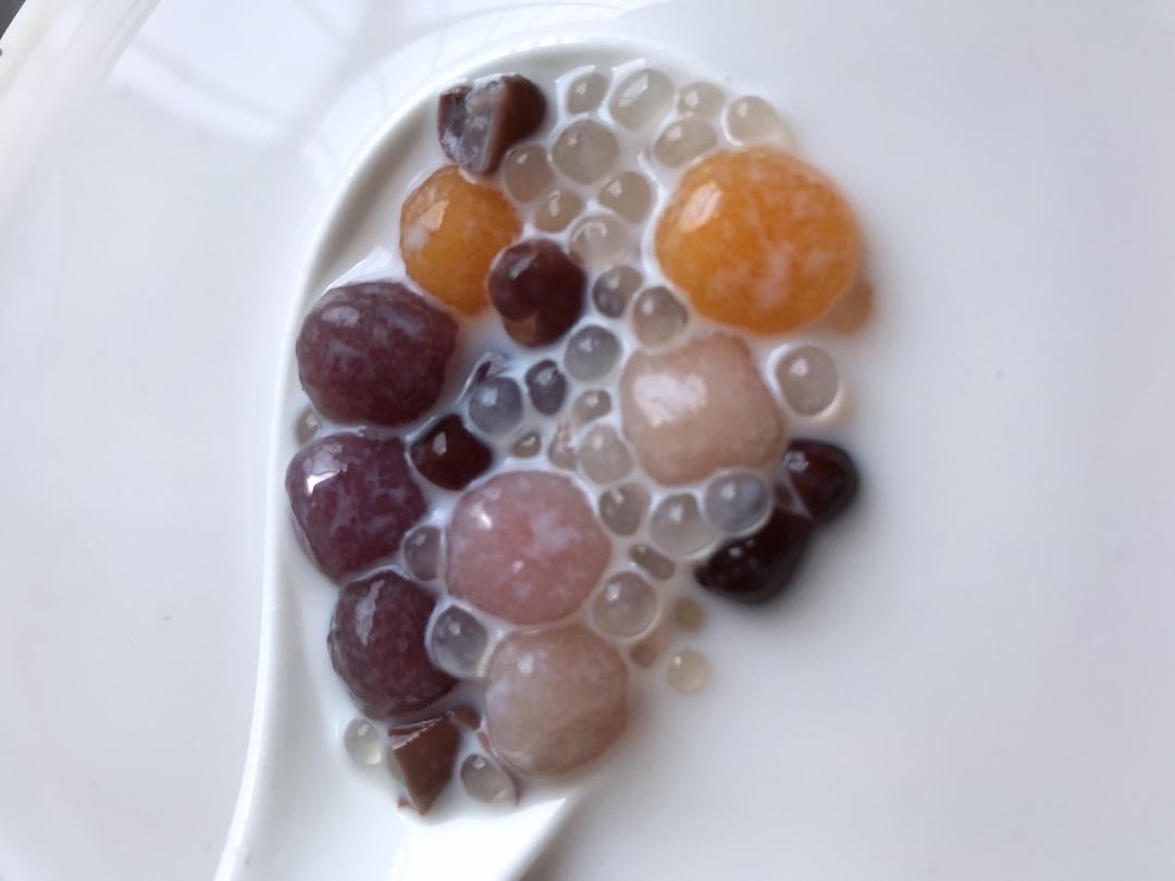 温暖治愈的芋圆糖水，轻松在家做，味道棒极了！