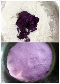 香甜紫薯饼的做法 步骤2