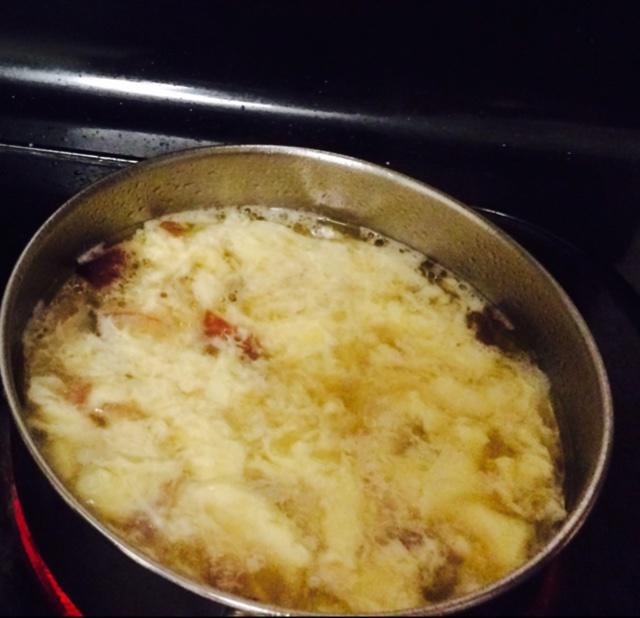 5分钟早饭：蛋汤的做法