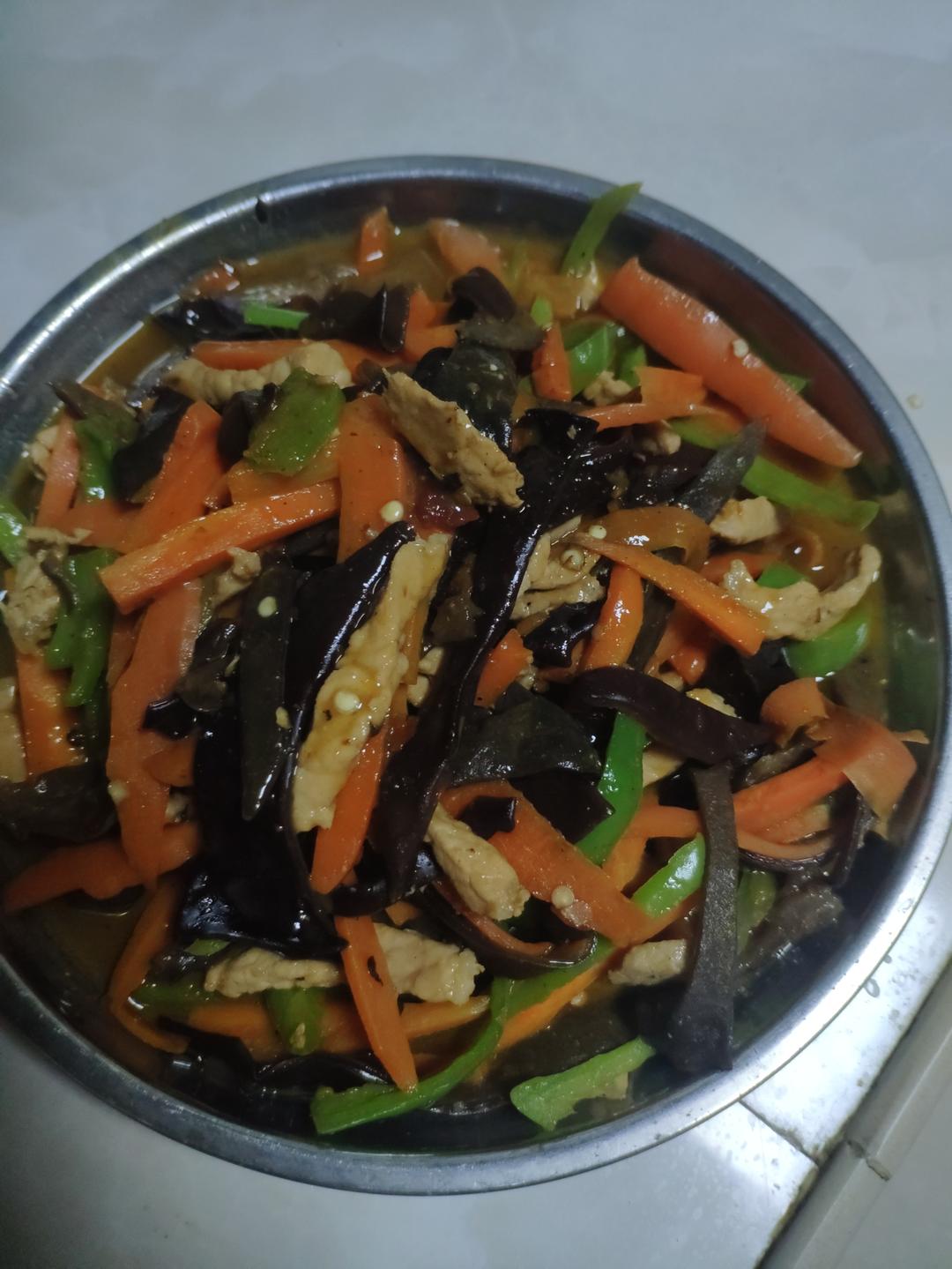 超级下饭鱼香肉丝（不辣版）