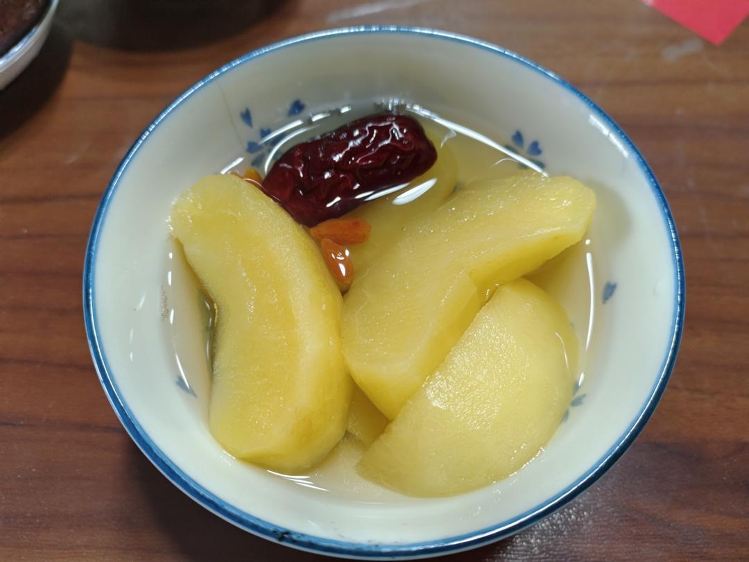 秋日苹果红枣糖水