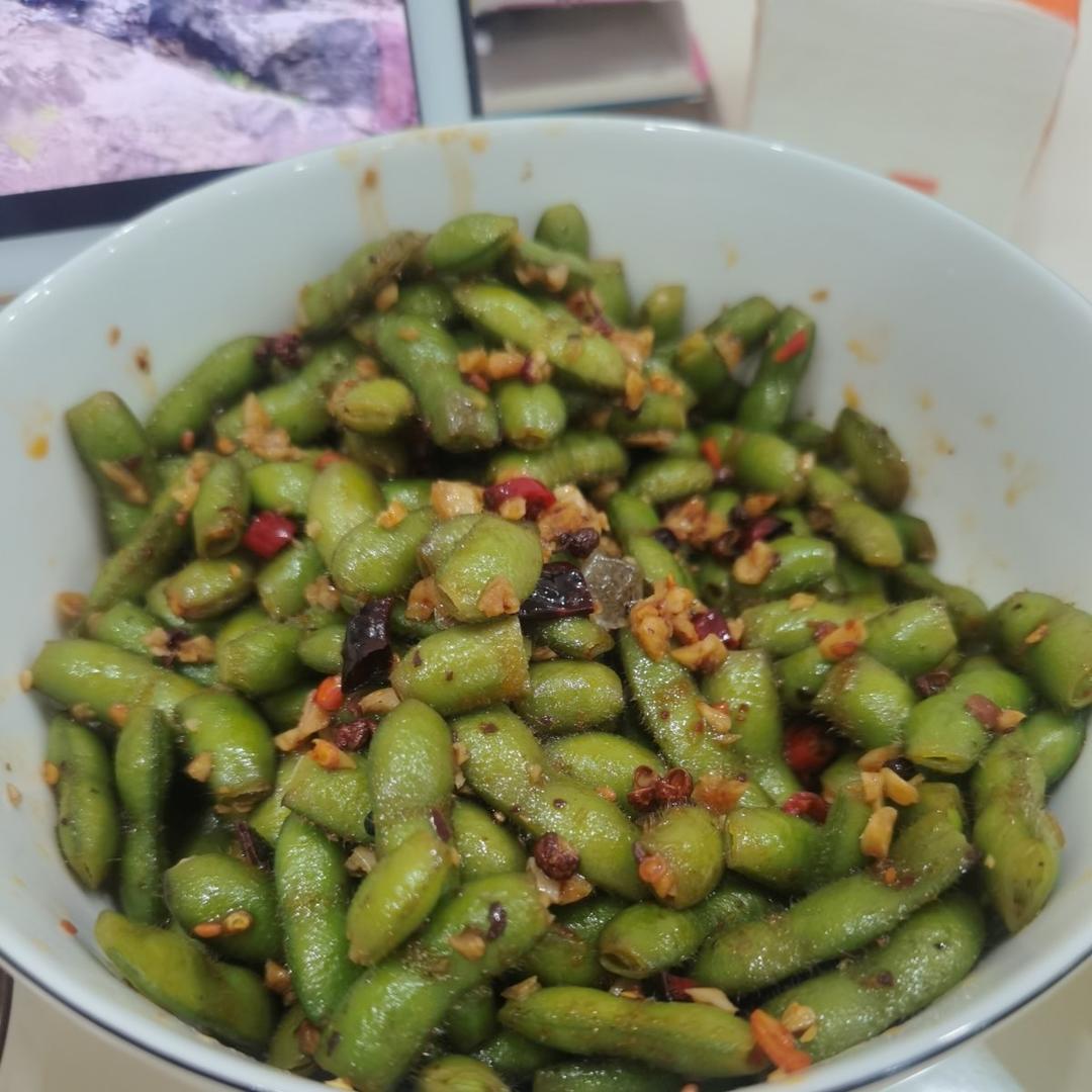 夏日爽口凉拌毛豆
