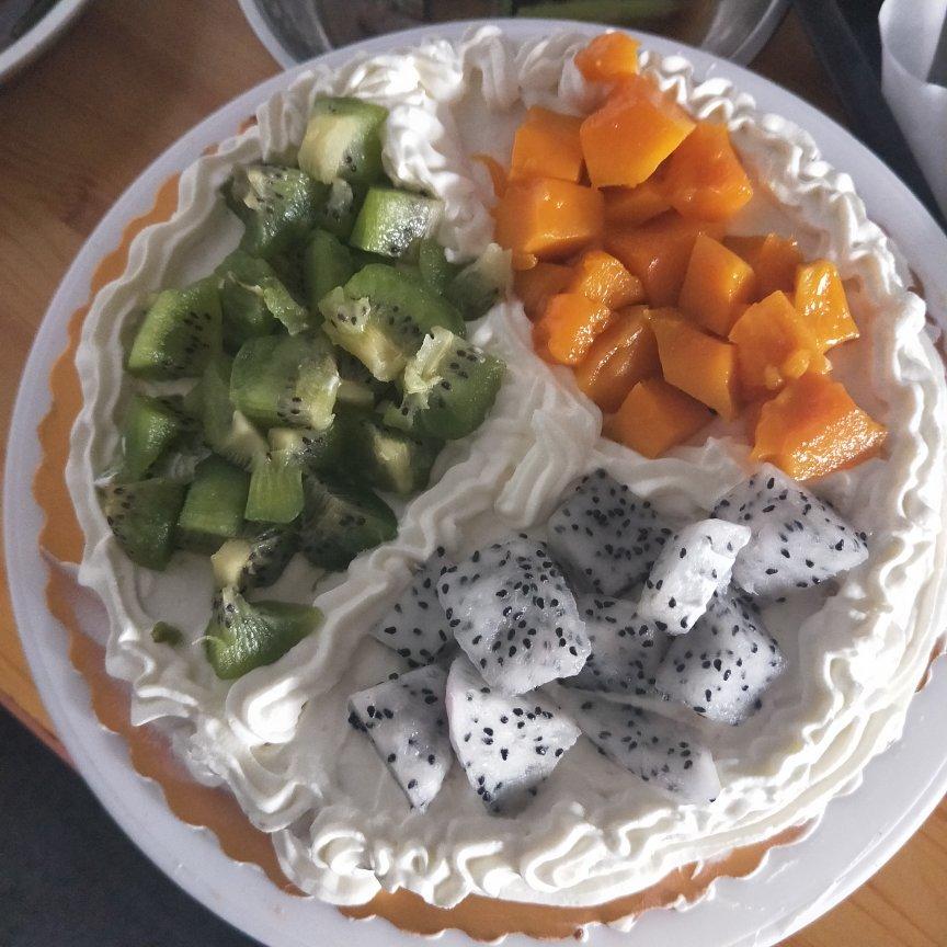 8寸水果生日蛋糕