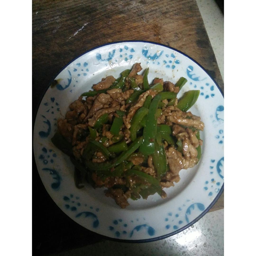 谜一般的青椒炒肉