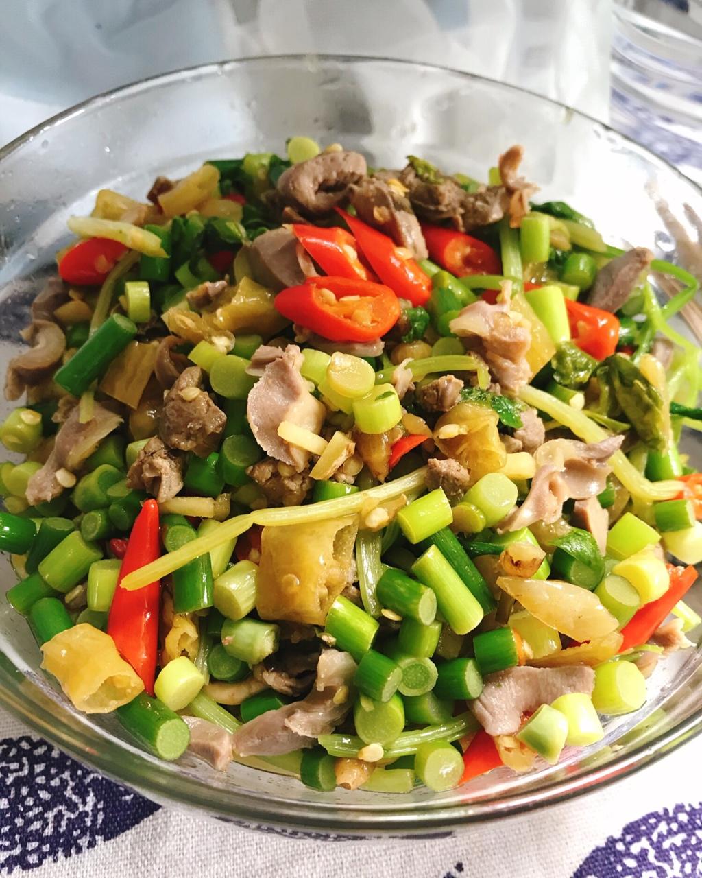 酸辣鸡杂