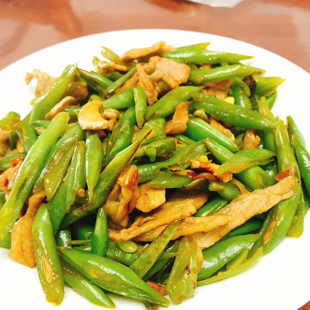 豆角炒肉