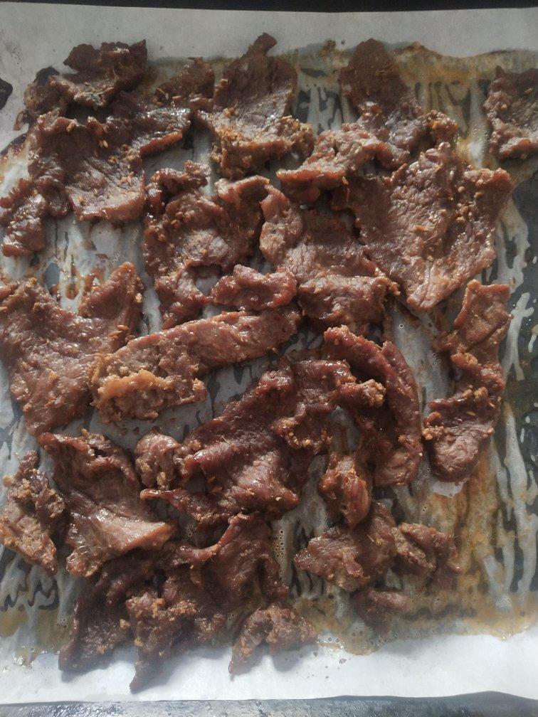 麻辣烤牛肉片（烤箱版）