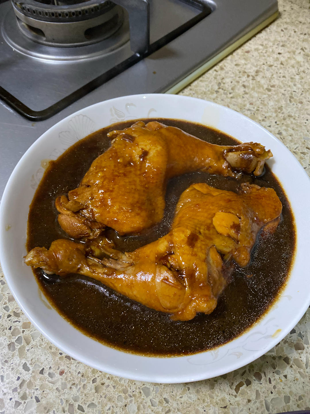 童年的回忆，大大只豉油鸡腿