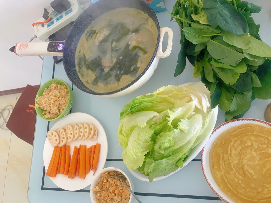 无油｜秋藕栗子羹｜甘甜美味