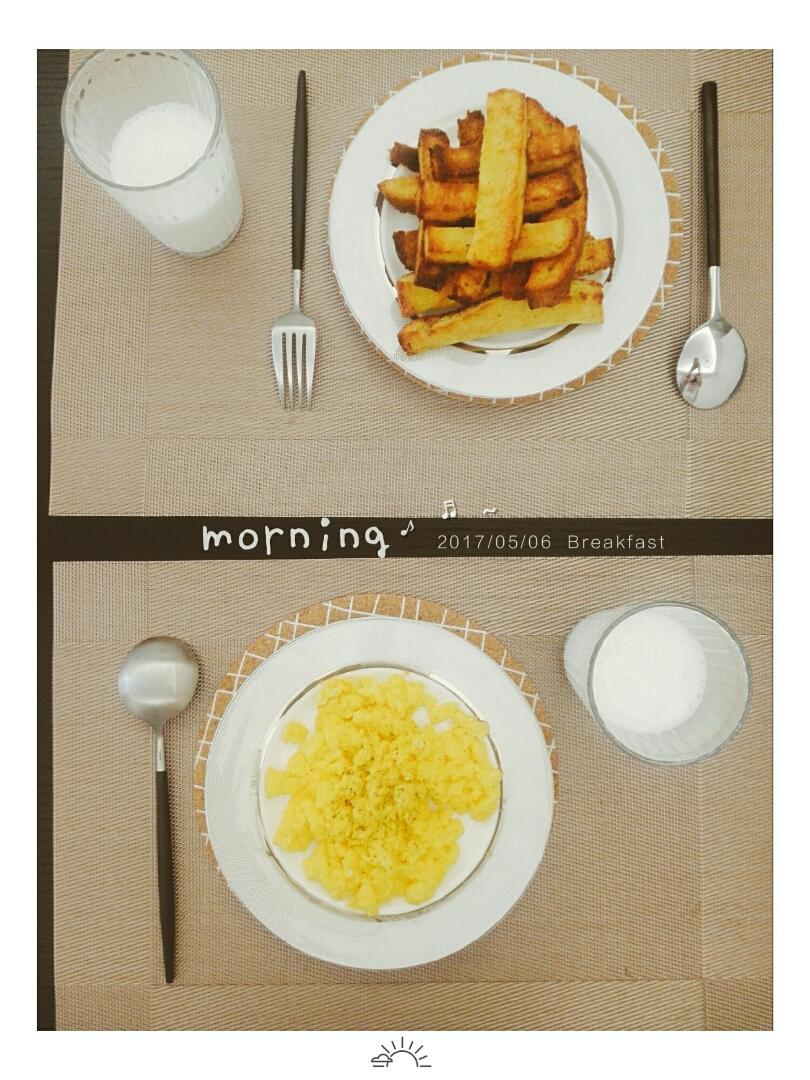 美式炒蛋 scrambled eggs