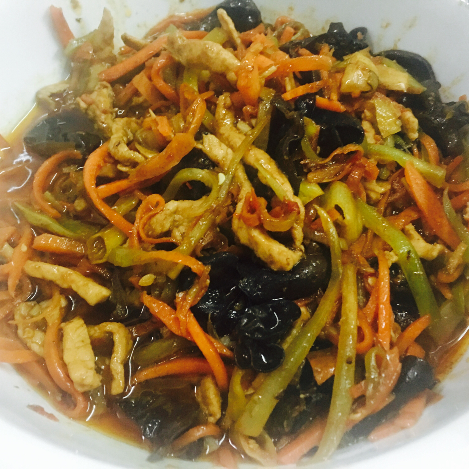 鱼香肉丝Yuxiang Shredded Pork