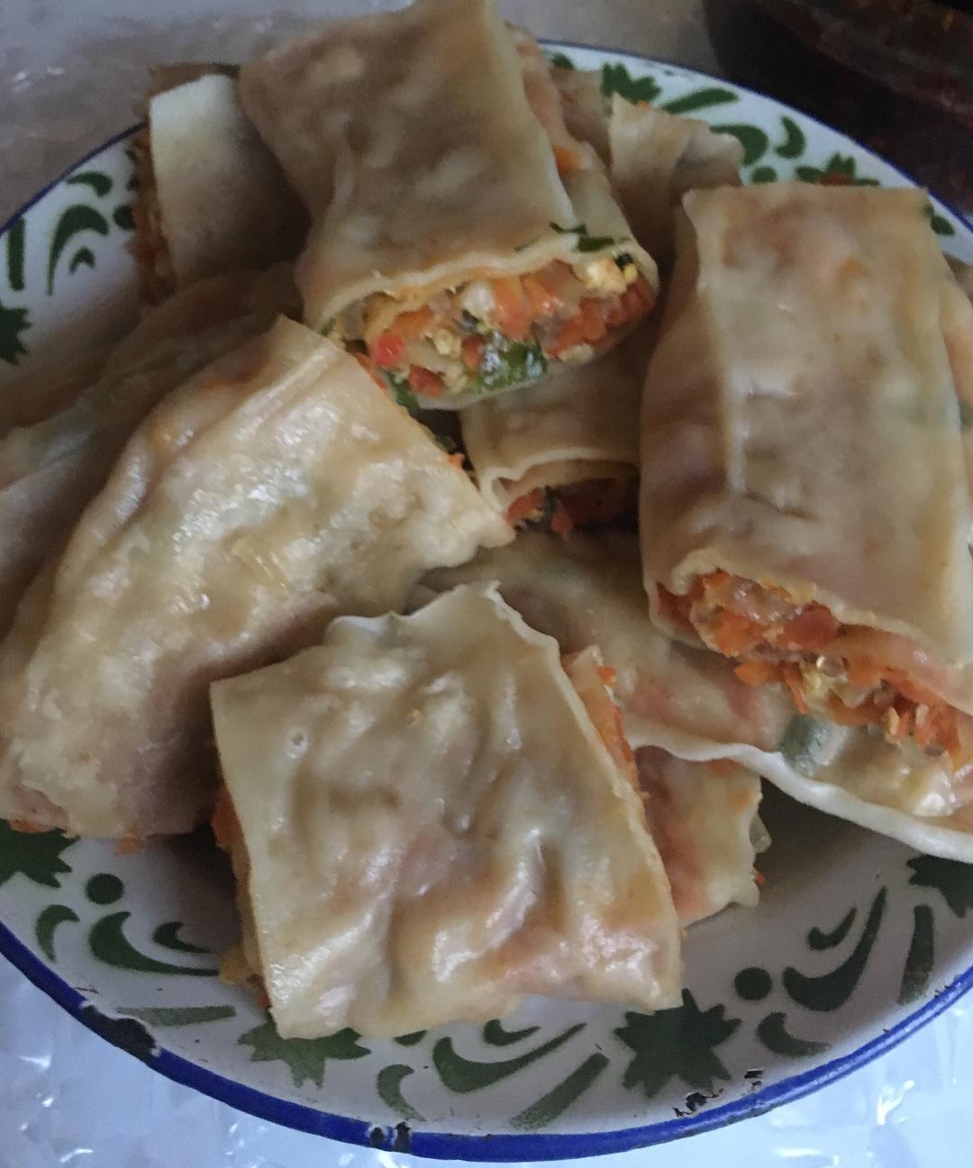 蒸蔬菜卷的做法