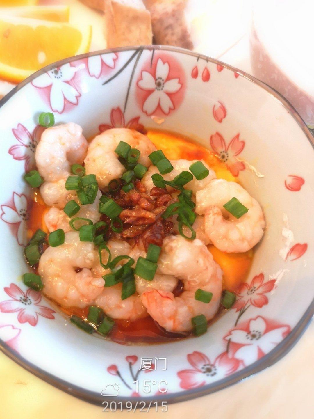 虾仁鸡蛋羹
