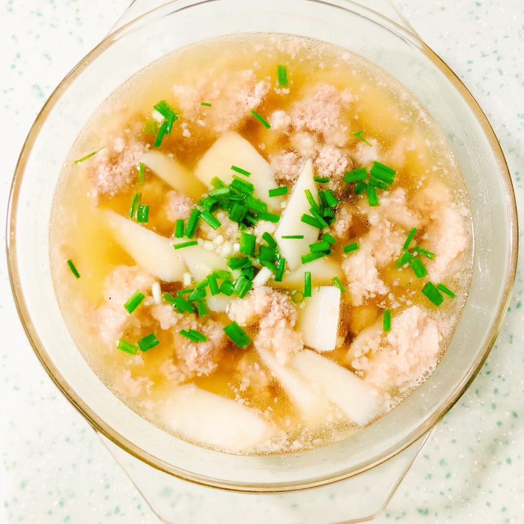 山药肉丸汤