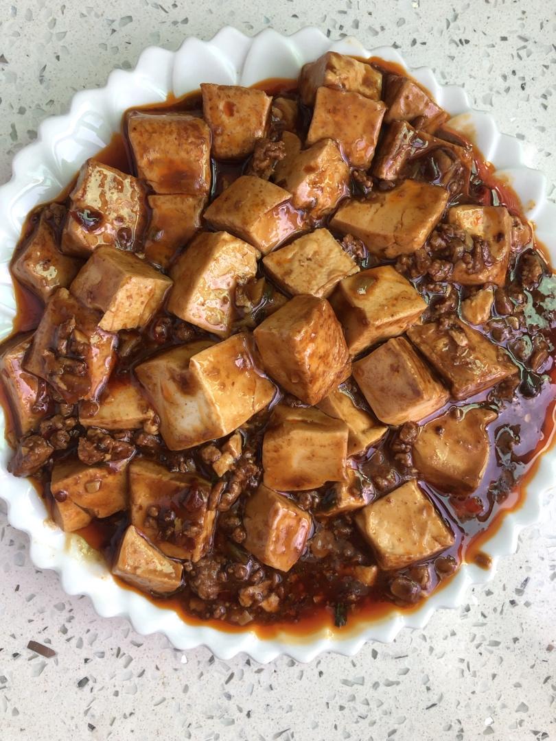 家常菜-肉末豆腐