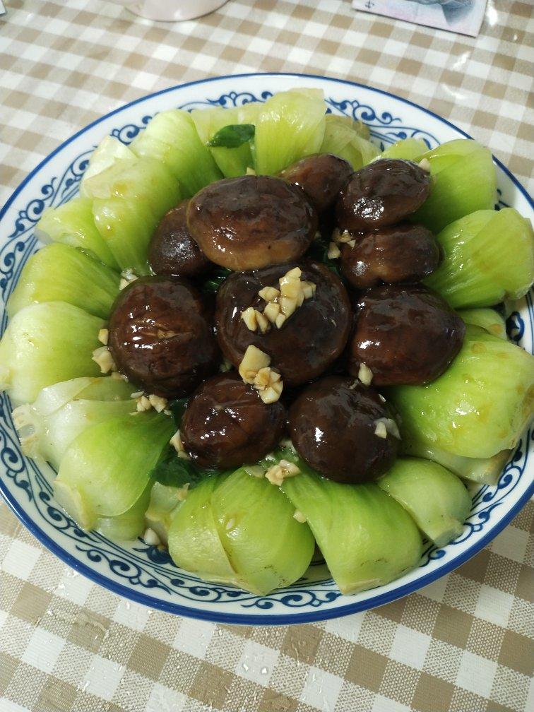 香菇上海青