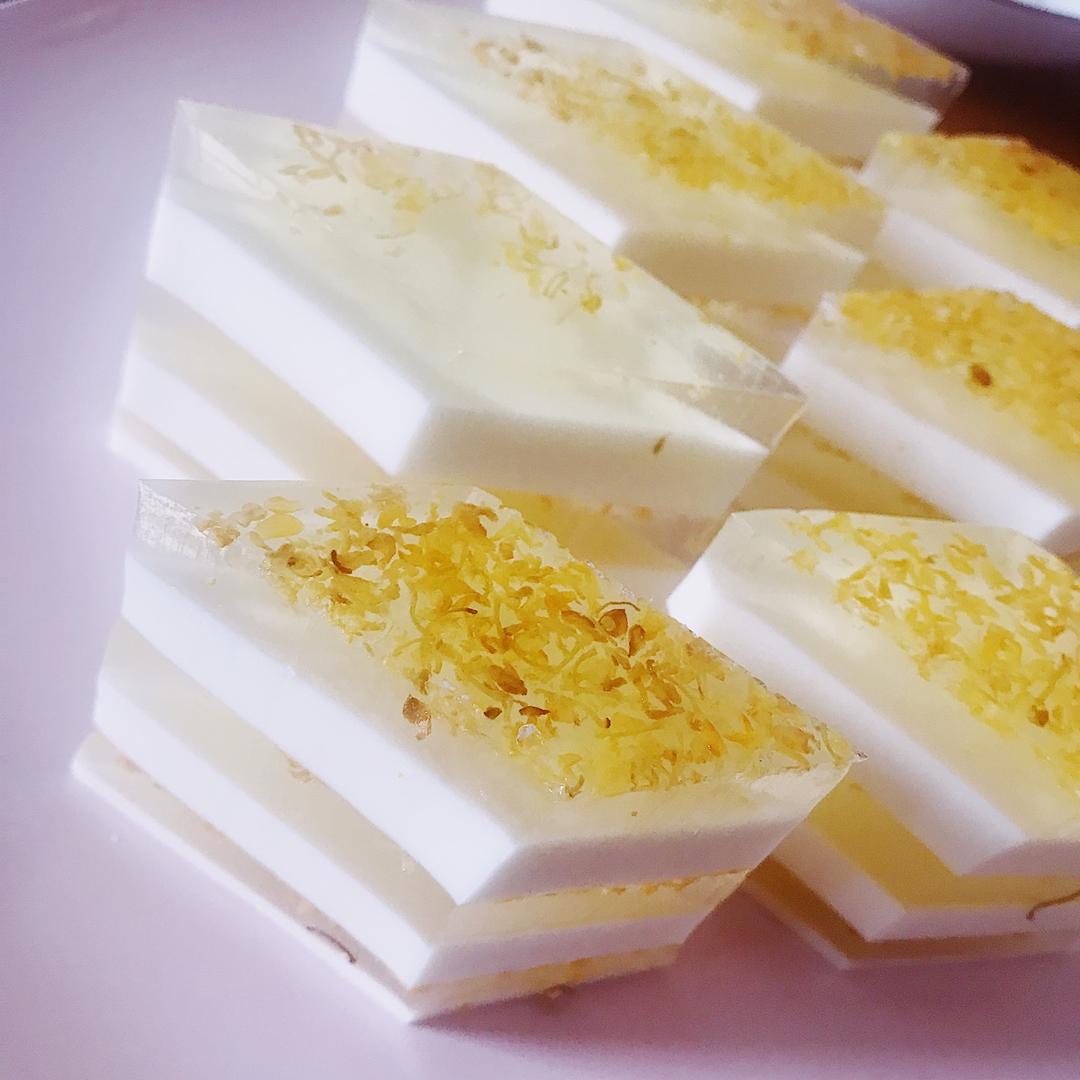 【椰汁桂花糕】