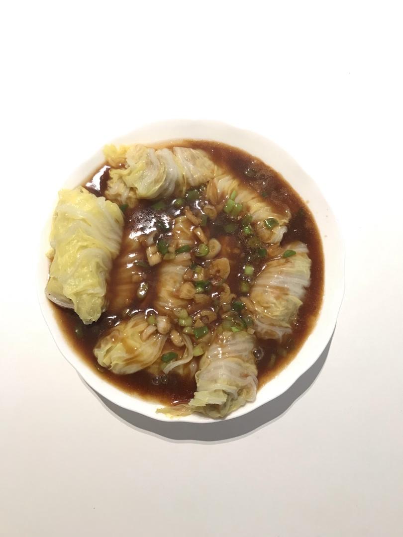 肉酿白菜卷