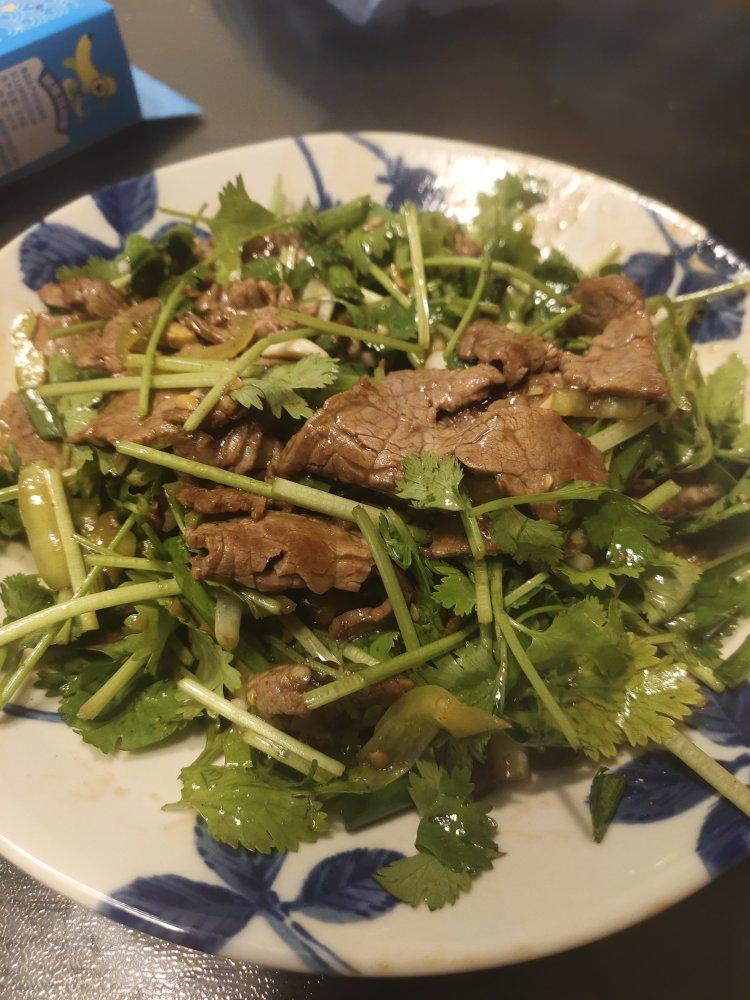 这个太绝了｜香菜拌牛肉‼️巨好吃