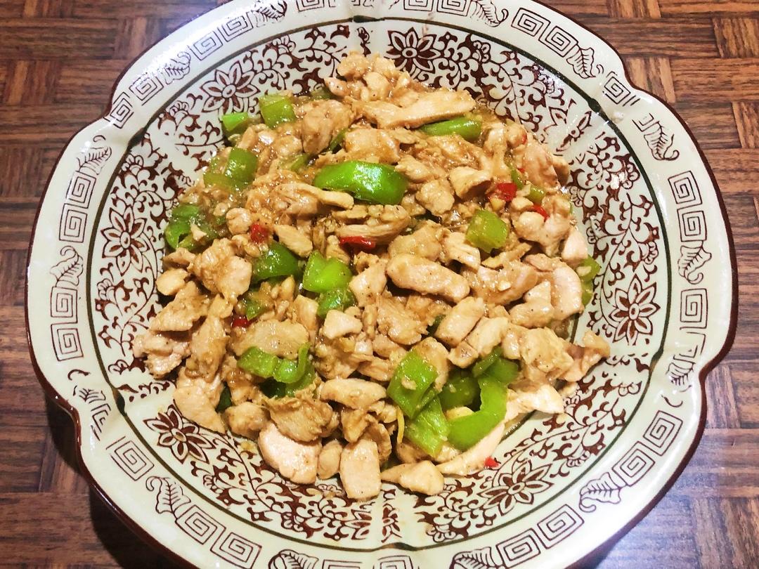 超嫩的小炒鸡胸肉