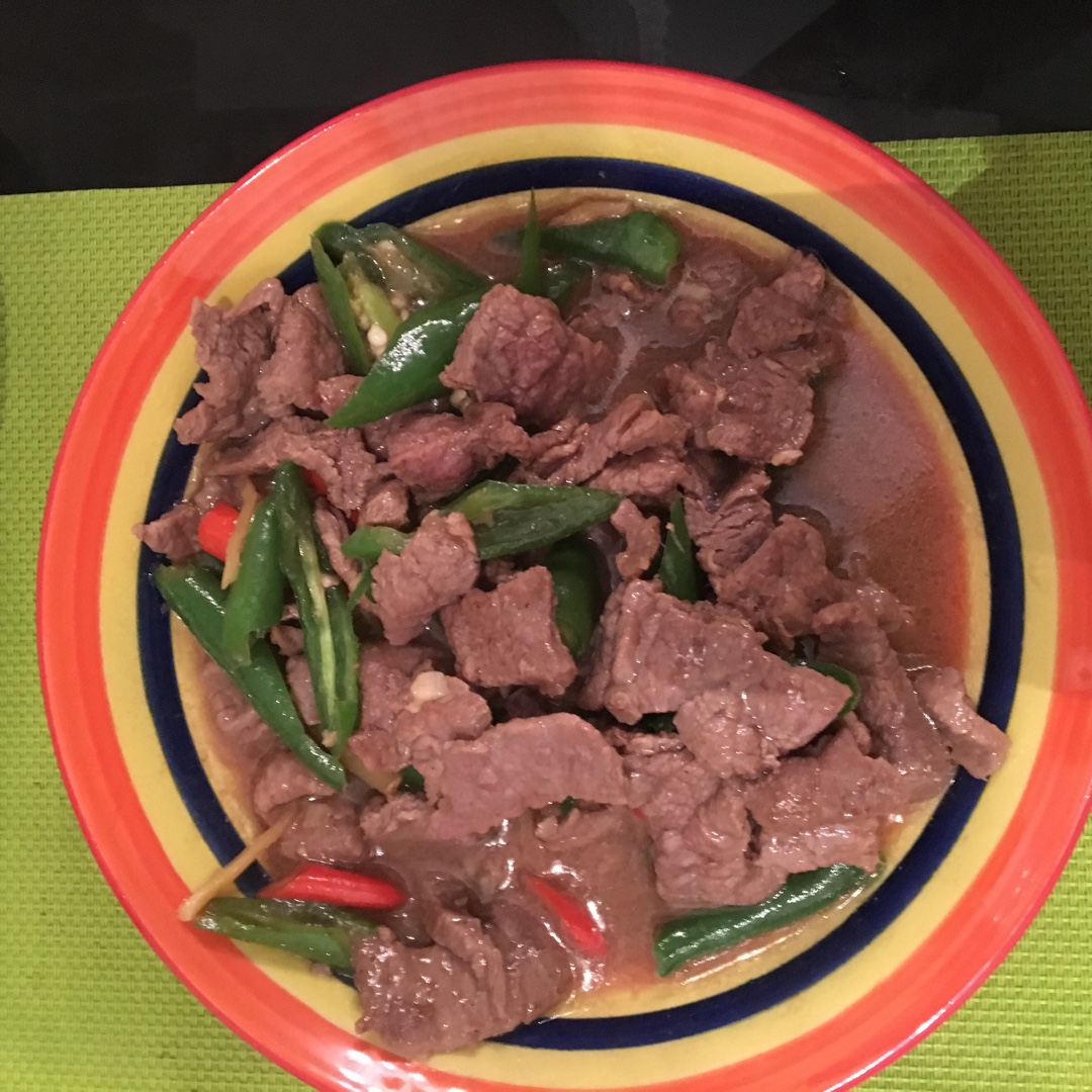小炒牛肉