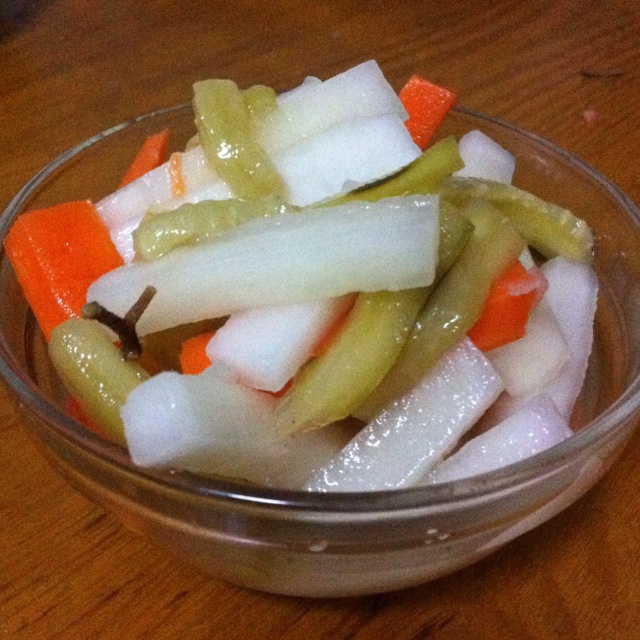 静守-幸福花开做的爽口泡菜