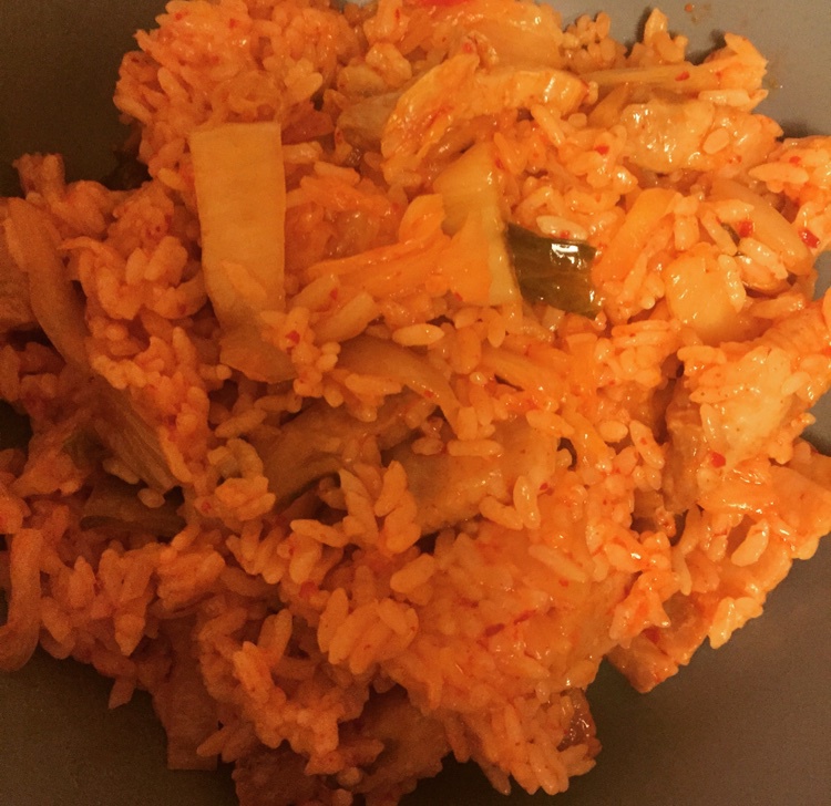 辣白菜炒肉