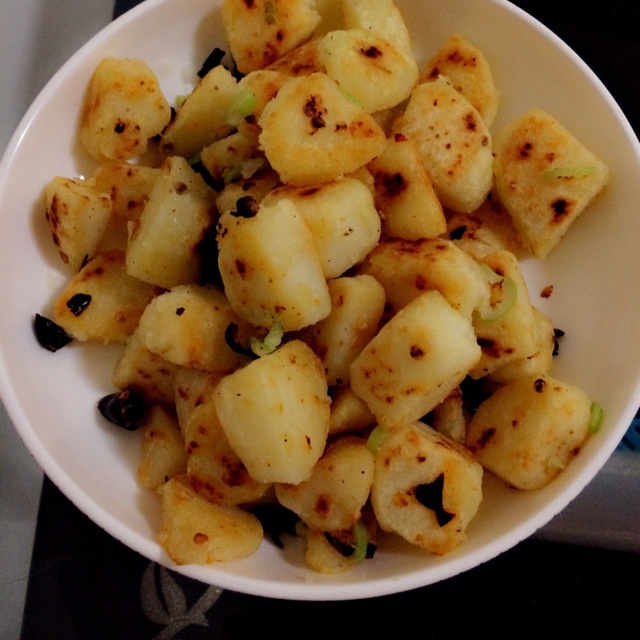 香煎土豆块