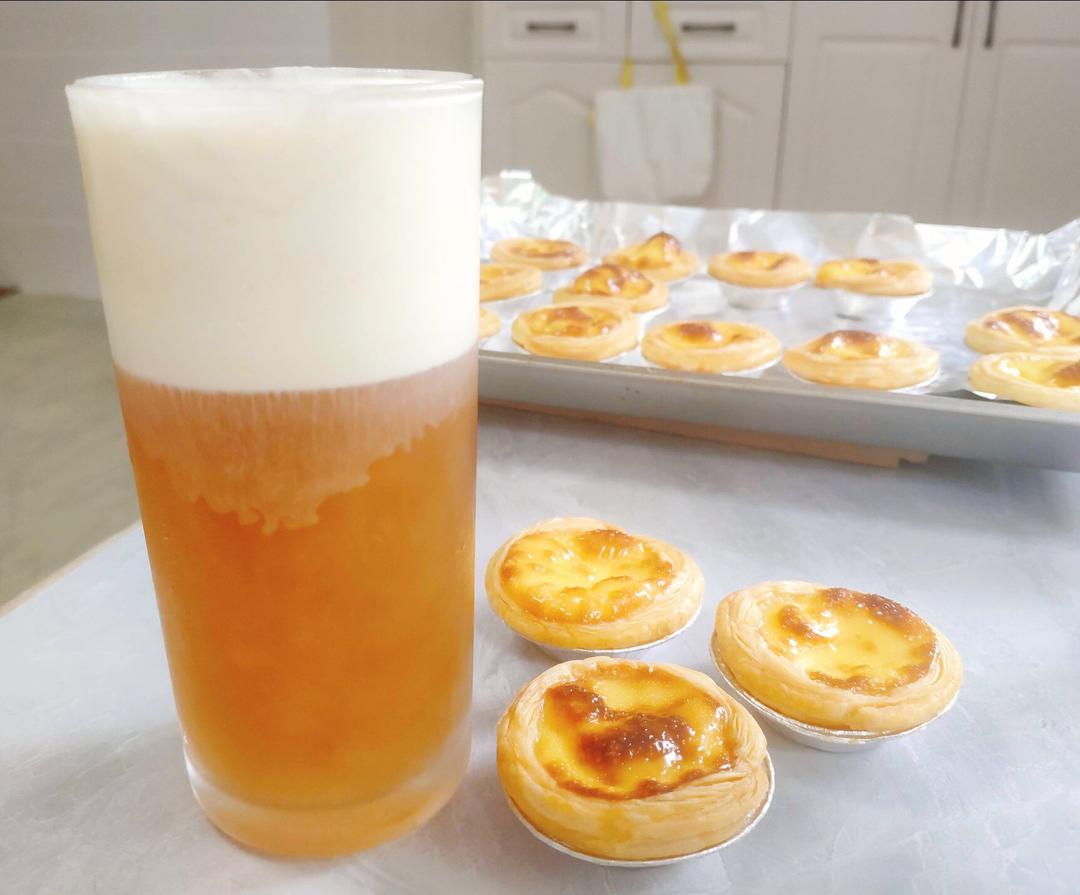 奶霜红茶（奶盖不停续杯喝到爽）无奶酪版的做法