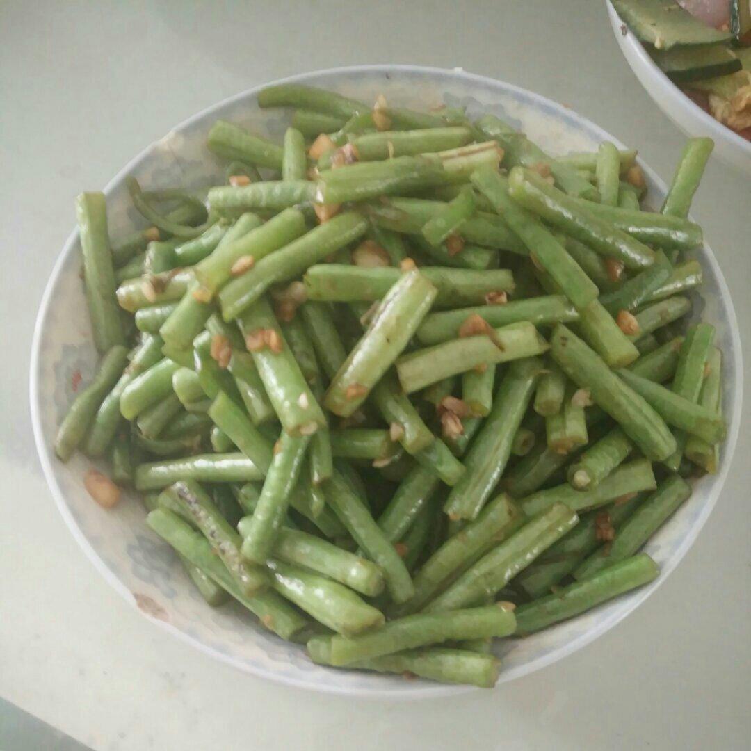 蒜泥豇豆