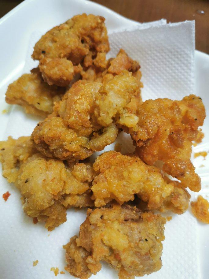 【鸡米花】自家炸鸡米花，香脆爆汁更安心！