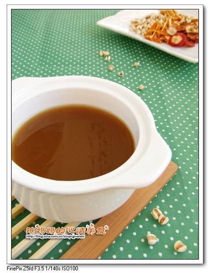 荷叶薏米减肥茶的做法